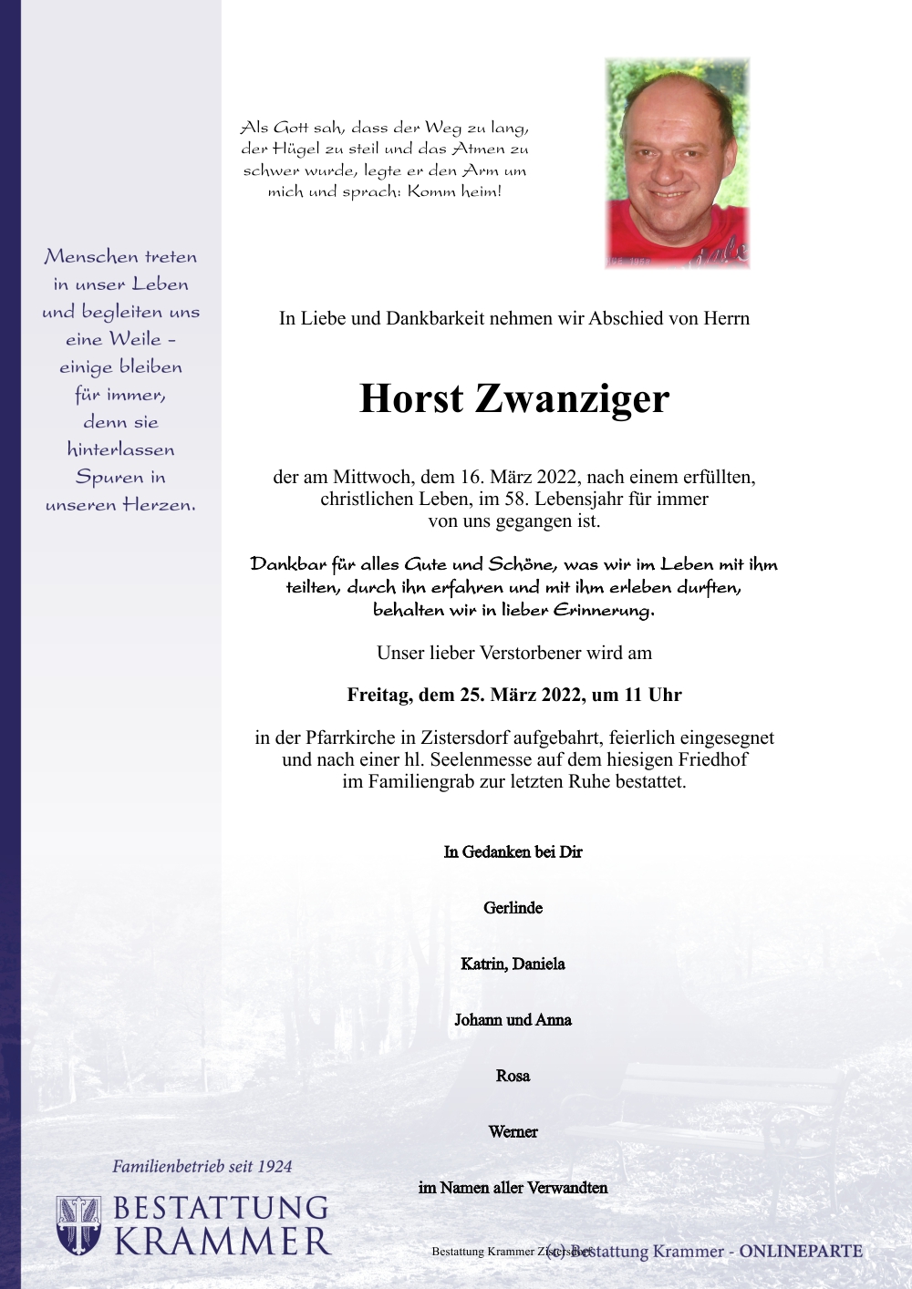 Zwanziger Horst Parte