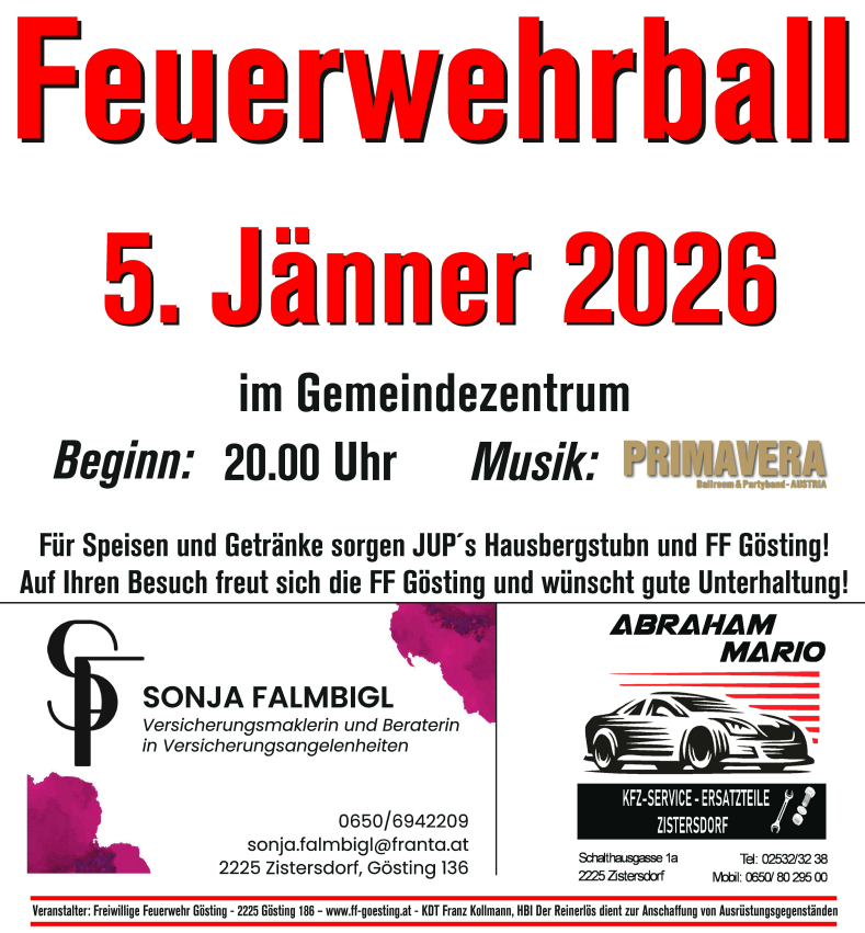 Feuerwehrball 2026
